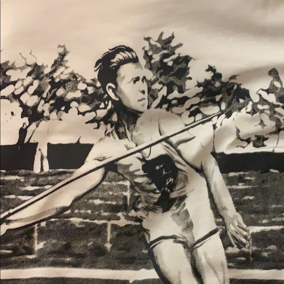 Javelin thrower polo Tee - Picture 2 of 3